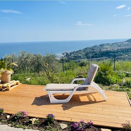 Bella Vista 180grad Fantastischer Meerblick & Pool Apartamento Poggi