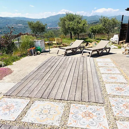 Bella Vista 180grad Fantastischer Meerblick & Pool דירה